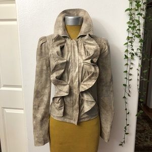 I•N•C INTERNATIONAL CONCEPTS  Ruffled Jacket
